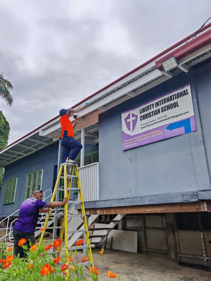 Liberty International School Security Installation